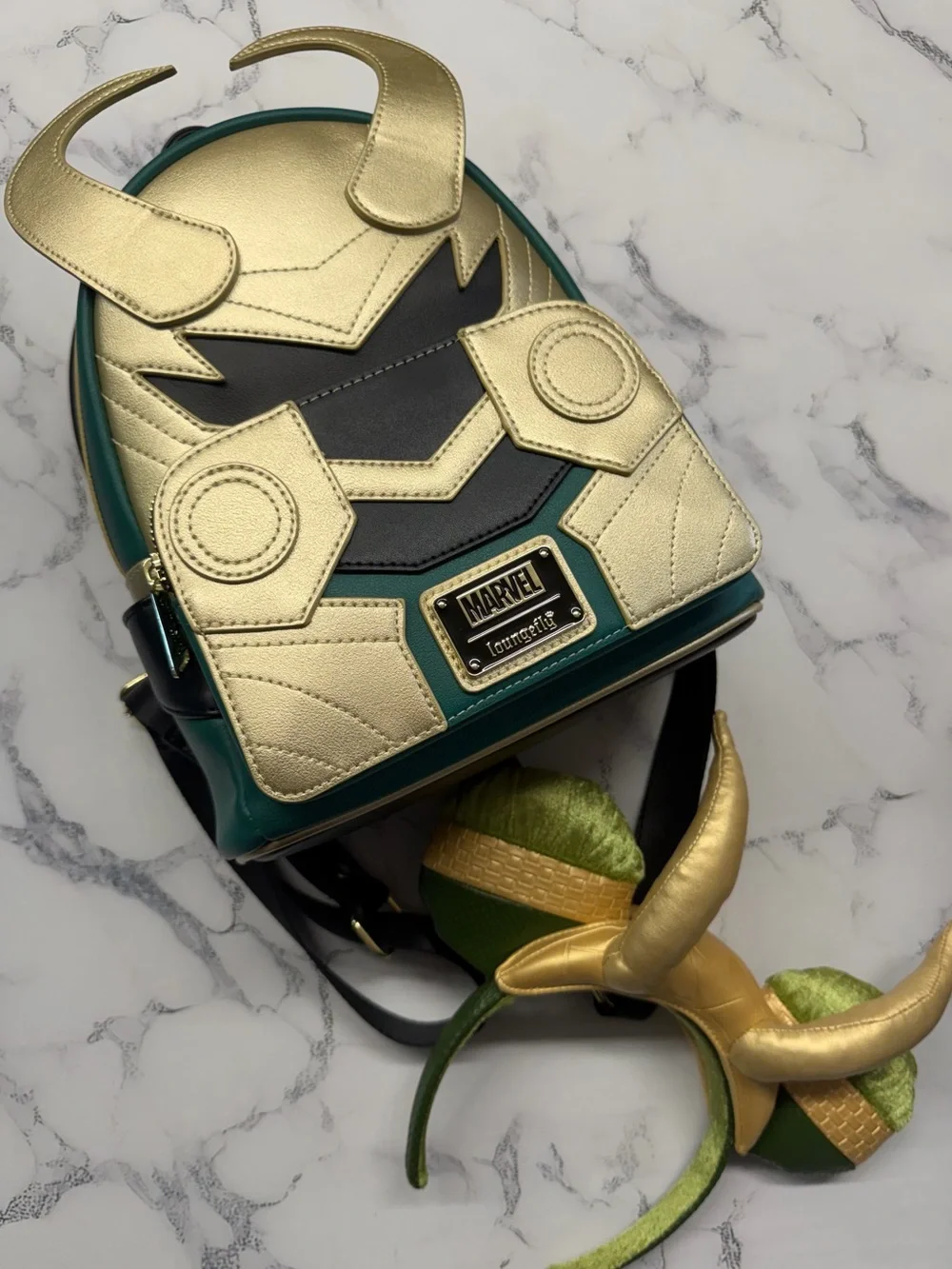 Marvel’s Loki Loungefly Backpack 🎒and Mickey Ears